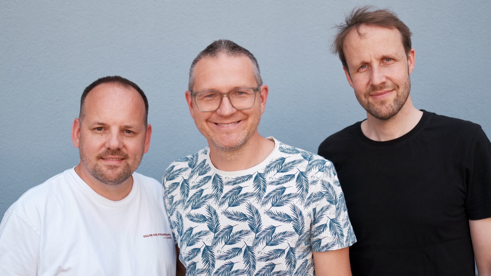 Kernteam der Allianz Biel: Matthias Zaugg, Timothée Zürcher und Andreas Steingruber
